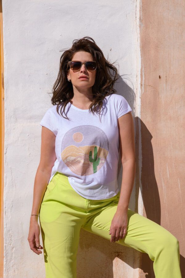 Remera Somos Naturaleza Blanco
