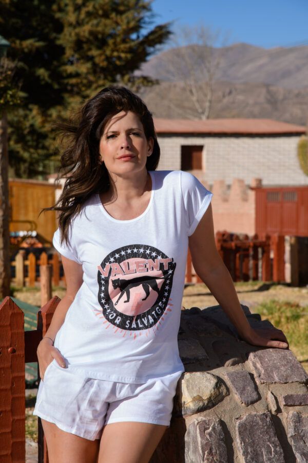 Remera Cor Salvatge Blanco