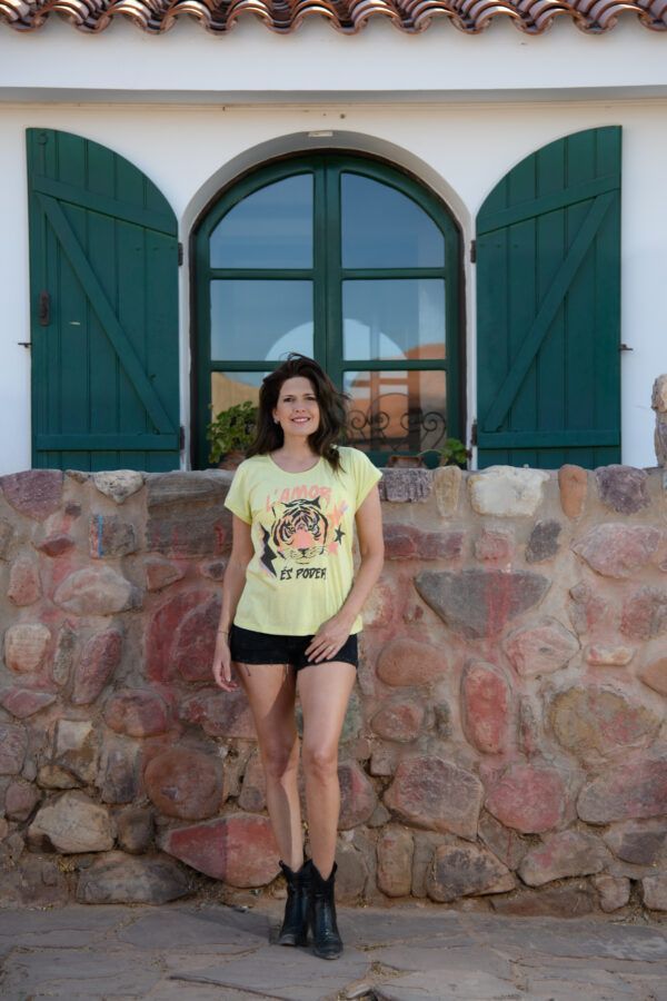 Remera el Amor es Poder Melón